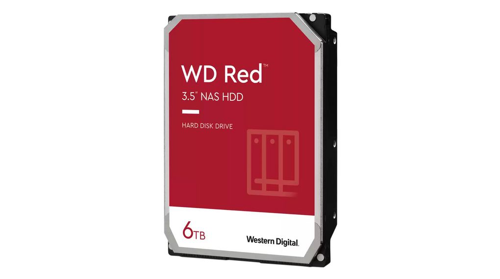 WD Red Plus 6TB HDD (WD60EFPX)（WD Red Plus 6TB Internal